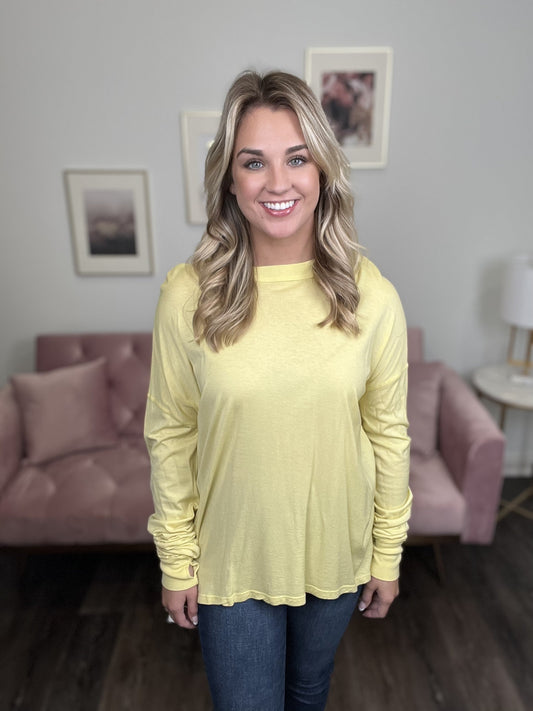 Nightlight Women's Everyday Hi-Lo Long Sleeve Top *Final Sale*