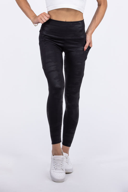 Camo Miracle Women's Slimming Pocket Leggings *Final Sale*