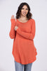 Weekend Comforts Women's Relaxed Long Sleeve Top
