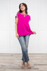 Want To Be Loved Women's Criss Cross V-Neck Top * Final Sale*