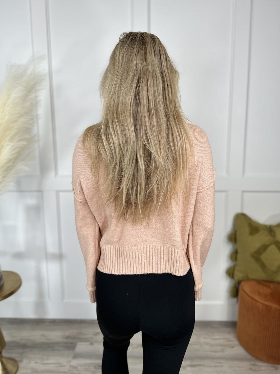 Game On Women's Soft Knit Long Sleeve Sweater