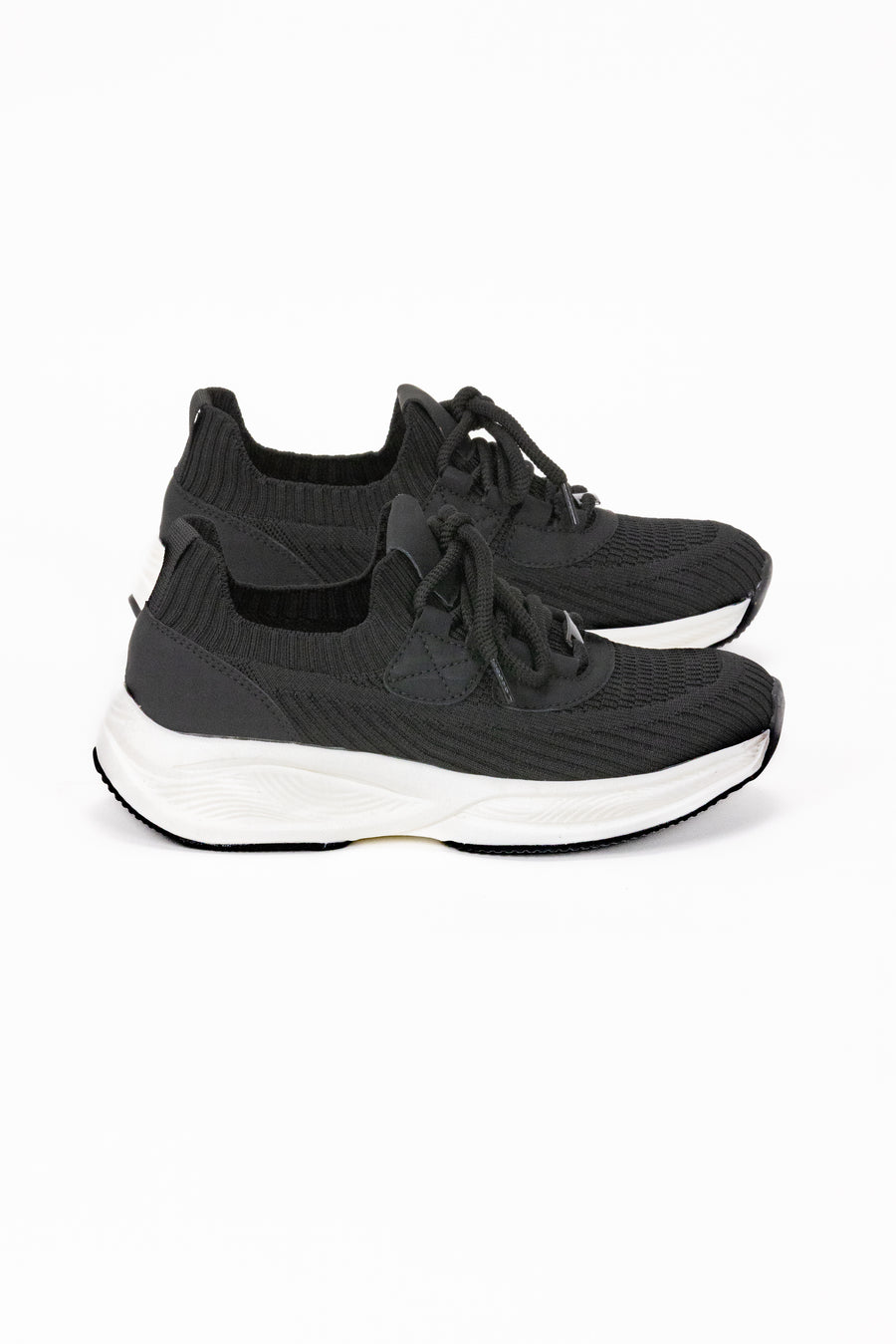 Outwoods Stride Women's Lace Up Knit Sneaker