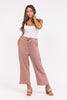 Funky Fun Women's Textured Drawstring Pants