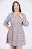 Take Control Women's Flared V-Neck Dress * Final Sale*