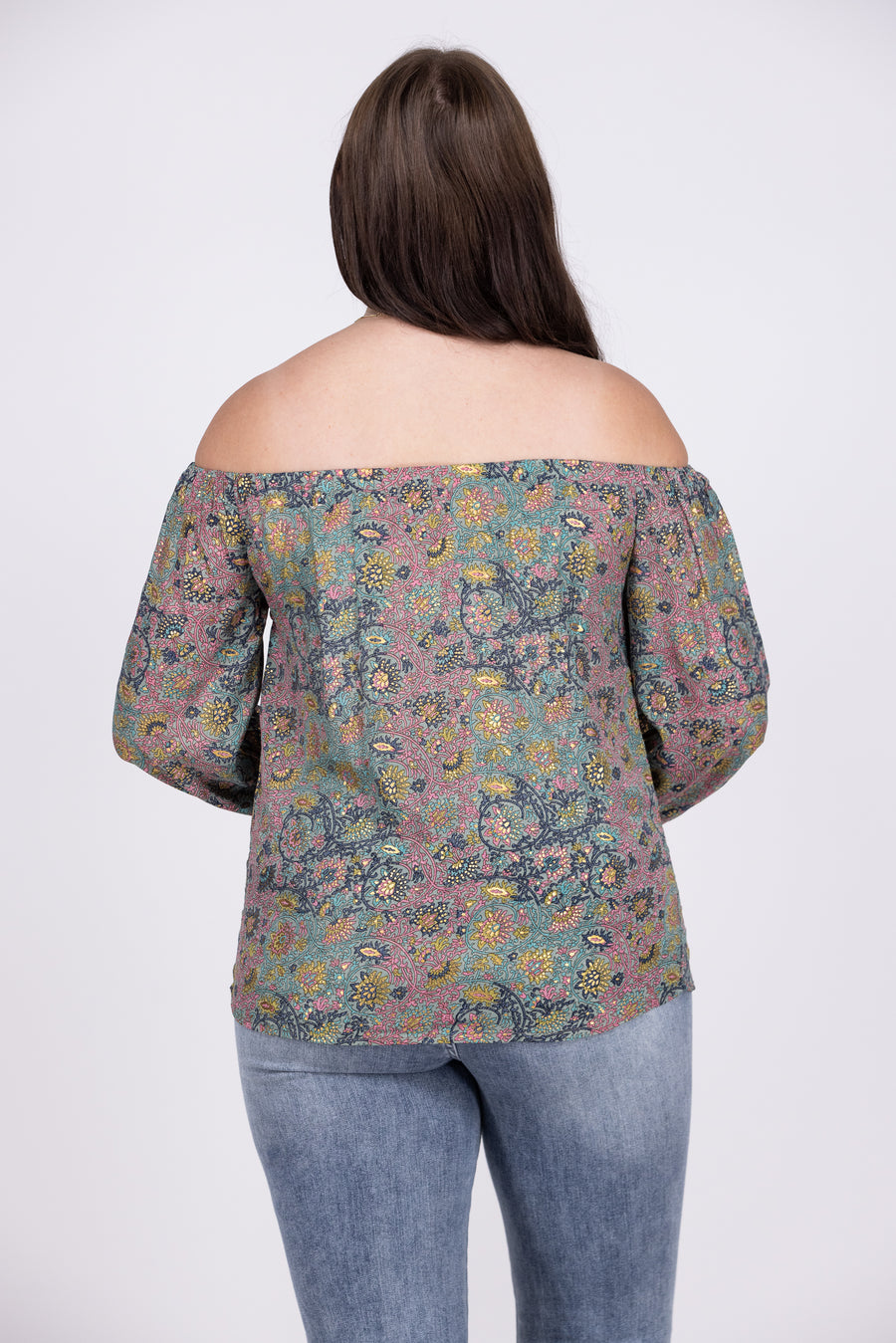 Shiny Happy People Women's Off The Shoulder Top *Final Sale*