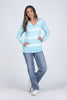 In The Clouds Women's Front Pocket Hoodie