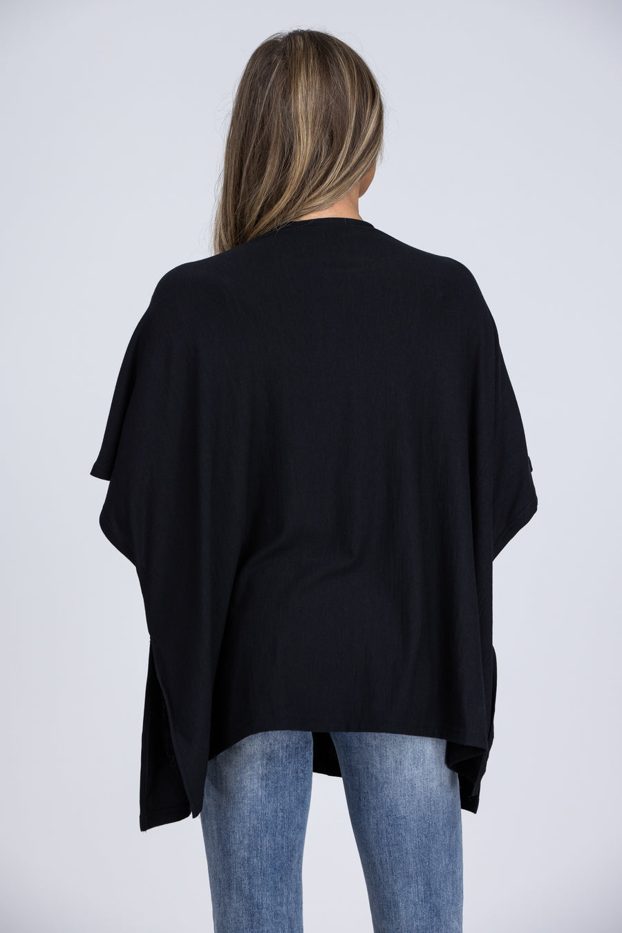 Drop Of Love Women's Front Pocket Loose Short Sleeve Top *Final Sale*