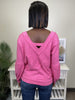 Different Views Women's V-Neck Long Sleeve Top *Final Sale*
