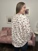 Start Looking Women's Woven Hi-Lo Long Sleeve Top *Final Sale*