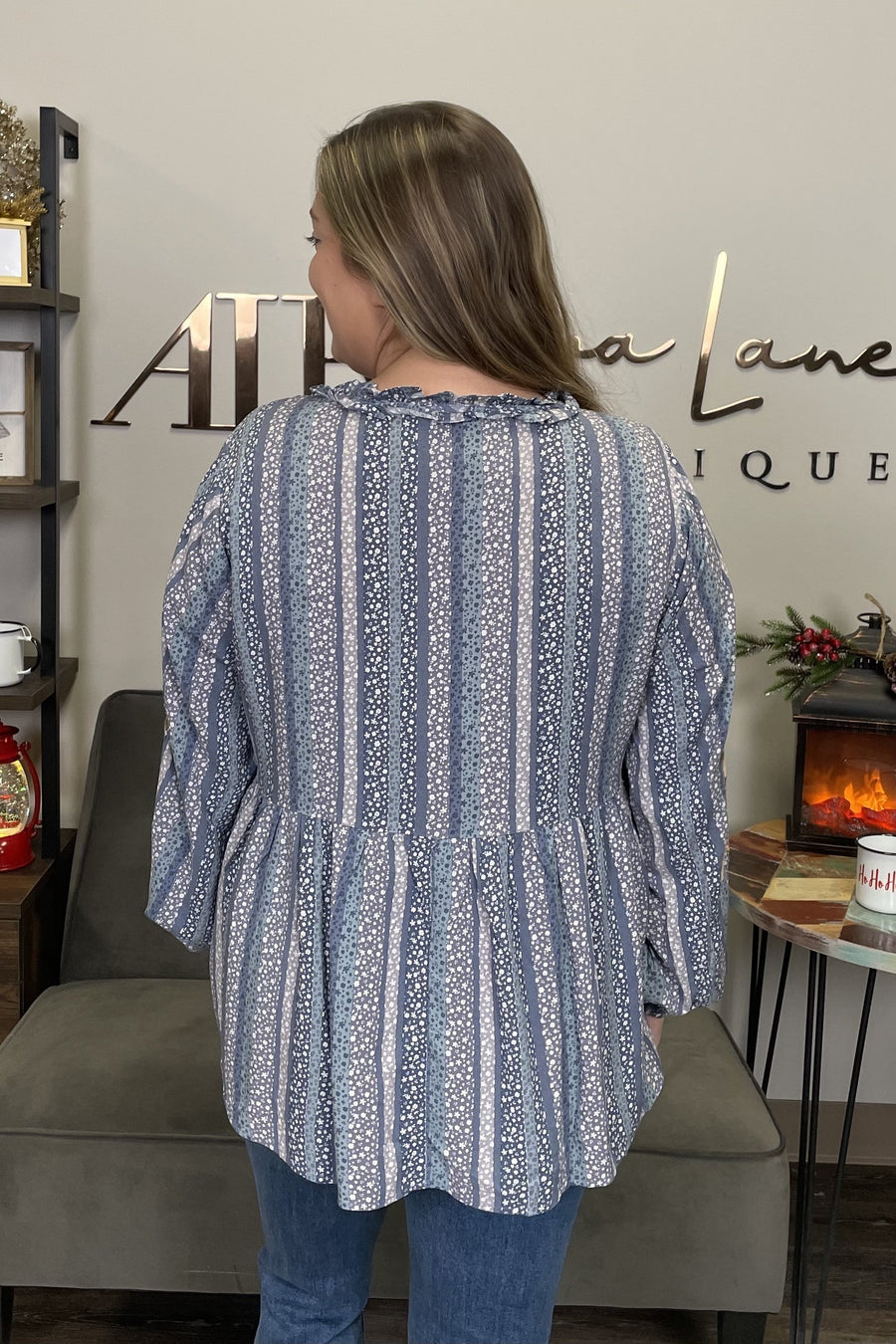 Take My Hand Women's Embroidered Long Sleeve Top *Final Sale*