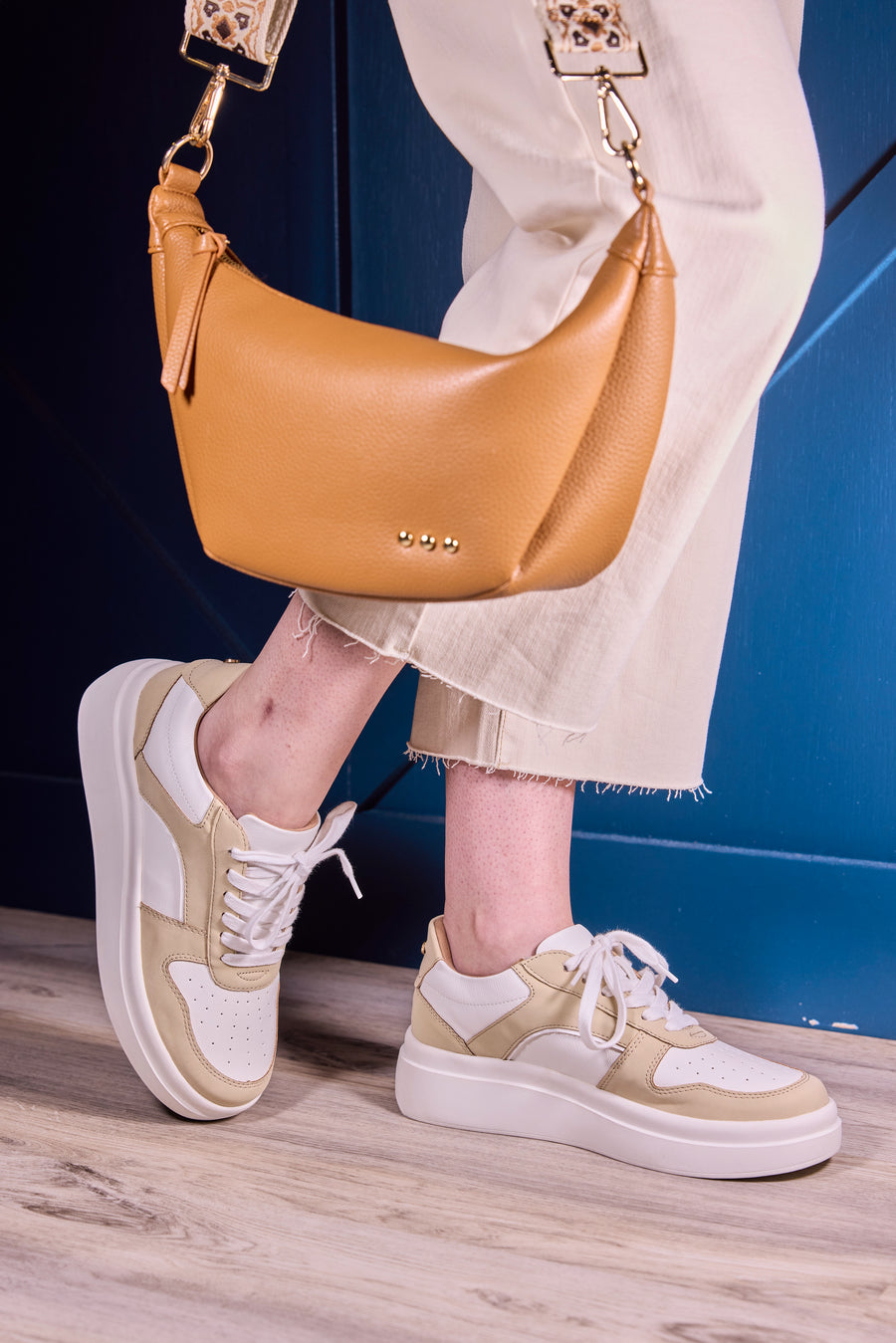 Yellow Box Emma Faux Leather Sneaker