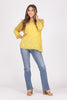By The Phone Women's V-Neck Long Sleeve Top *Final Sale*