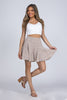 Lighten Up Women's Ruffled Round Hem Skirt