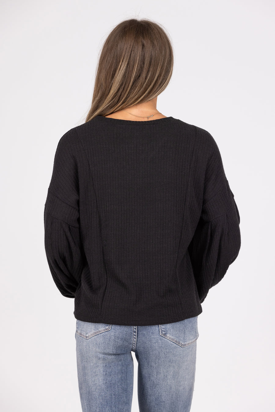 Cozy You Women's Lantern Sleeves Sweater