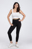 Power Mesh Women's Mesh Inset Leggings