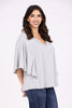 The Power Women's Poncho Style Short Sleeve Top * Final Sale*