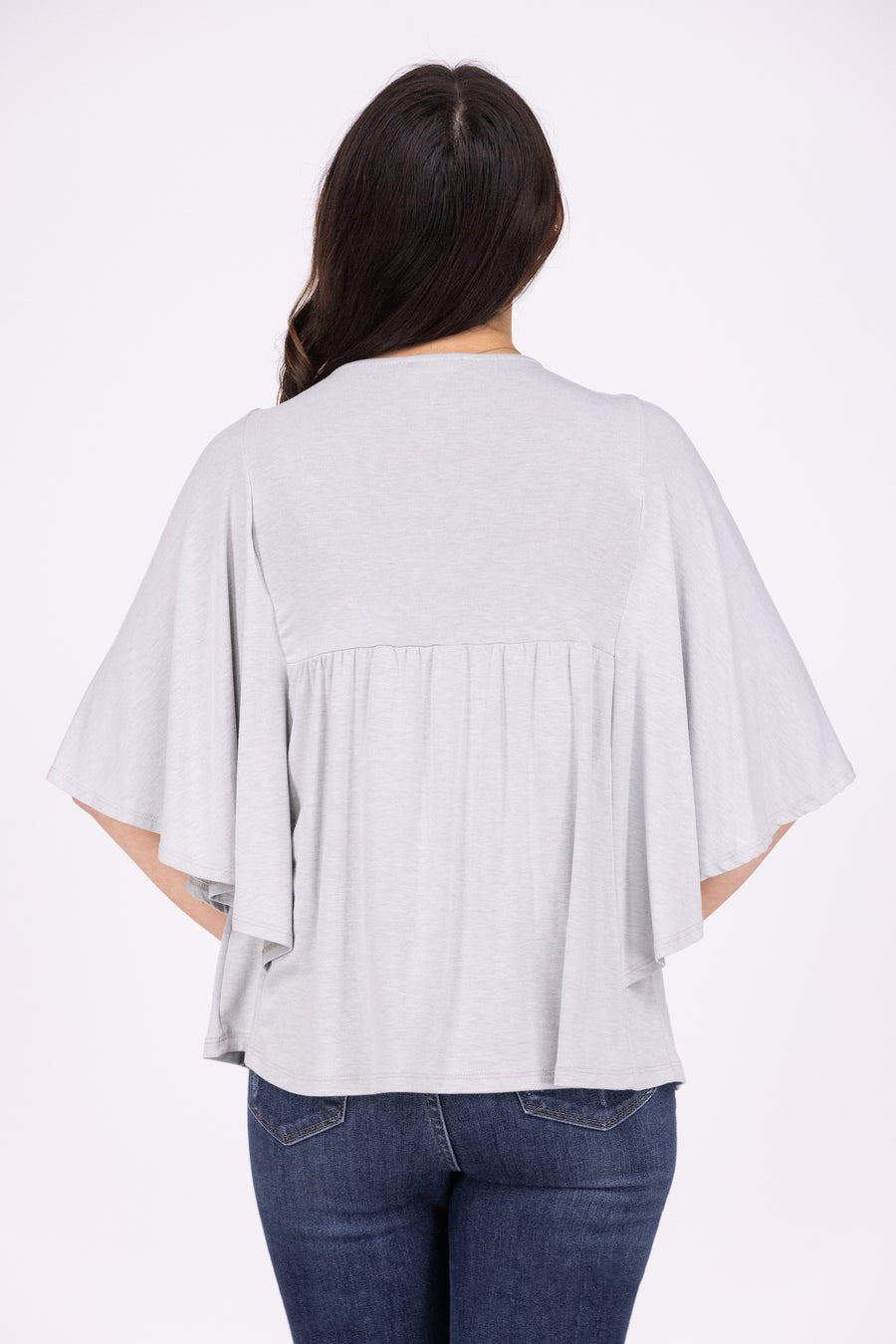 The Power Women's Poncho Style Short Sleeve Top * Final Sale*
