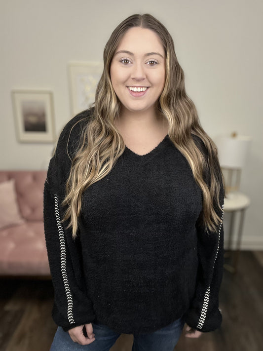 The Way We Roll Women's Embroidered Soft Long Sleeve Top