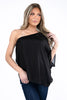 Women's Glam One Shoulder Top