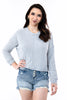 Women's Ribbed Classic Long Sleeve Top