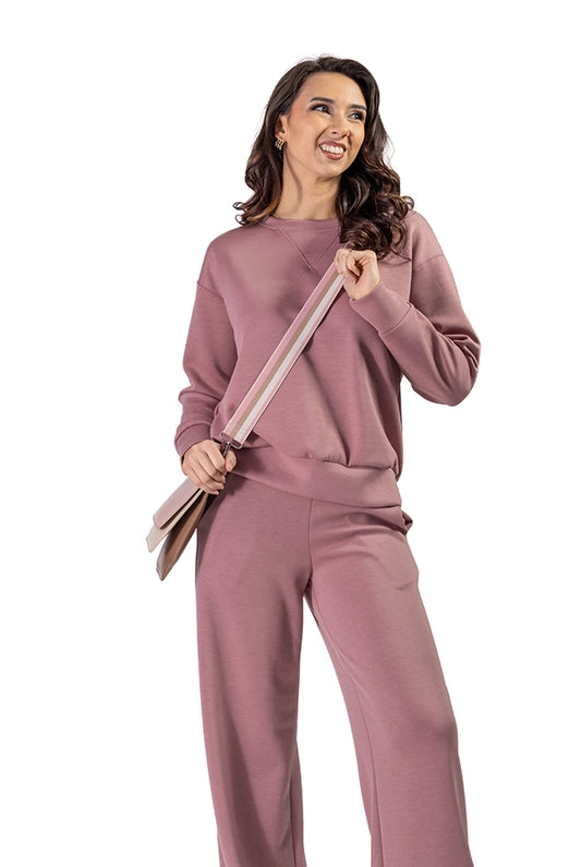 Women's Wide Leg Lounge Set