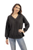 Women's Lightweight Ribbed Long Sleeve Top