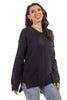 Women's Ribbed Hi-Lo Hem Sweater *Final Sale*