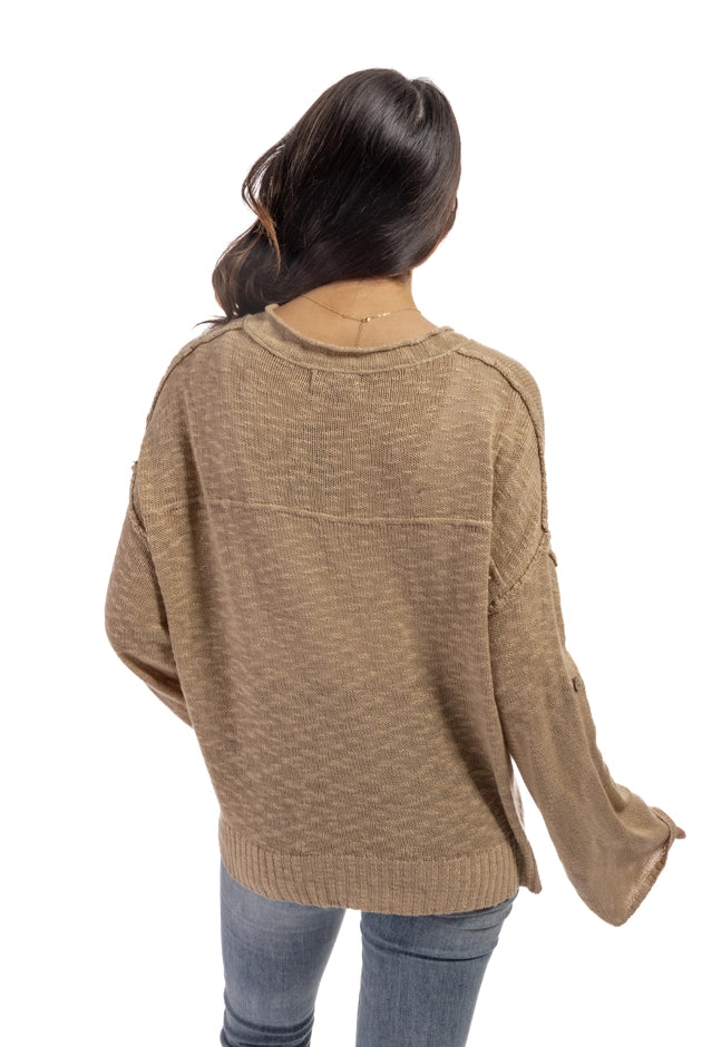 ALB Custom Beautiful Tomorrow Women's Open Knit Sweater