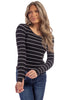 ALB Custom Molly Women's Stretchy Ribbed Long Sleeve Top