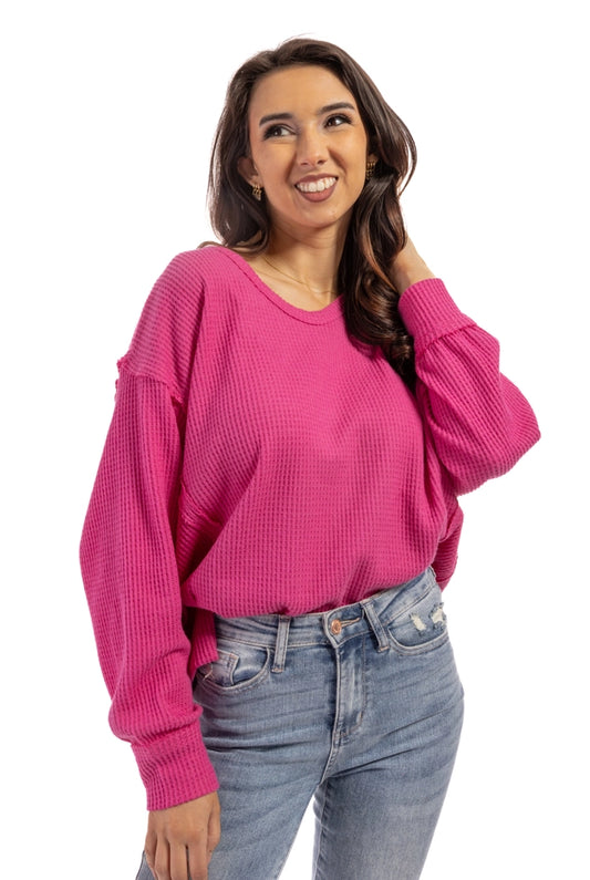 Easy Like Sunday Women's Lightweight Long Sleeve Top