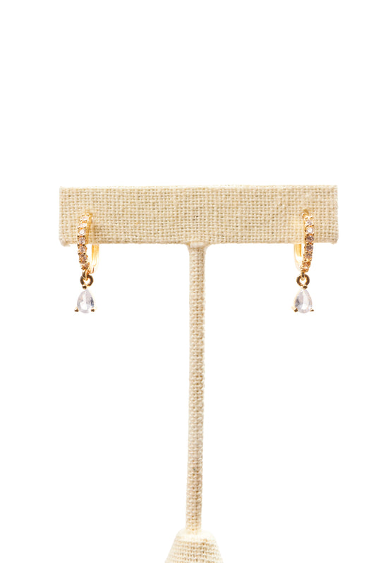 B.b.Lila Pear'd Together Earrings