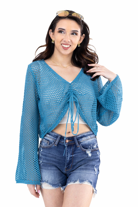 Women's Lightweight Knit Long Sleeve Top
