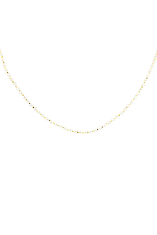 B.b. Lila Pretty Pearl Toggle Necklace