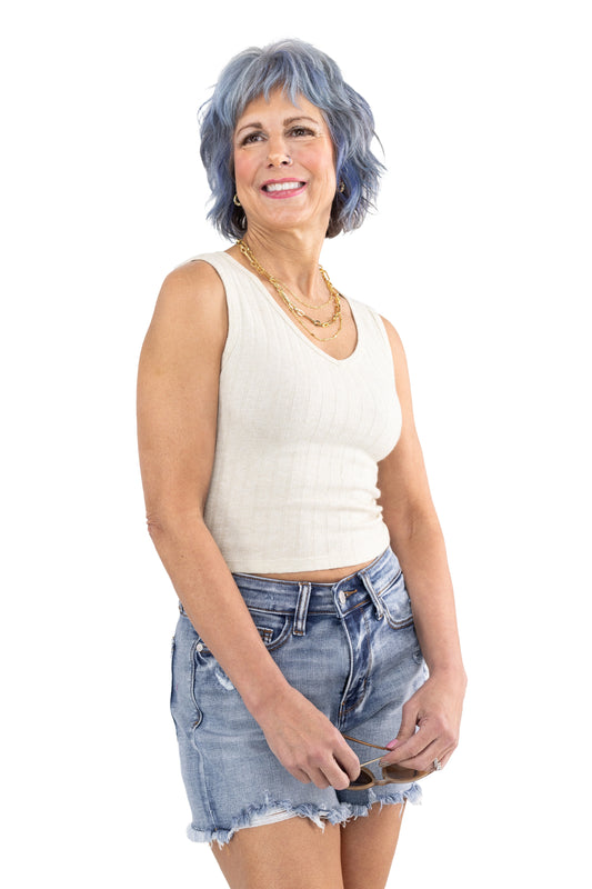 Women's Ribbed Everyday Layering Tank Top