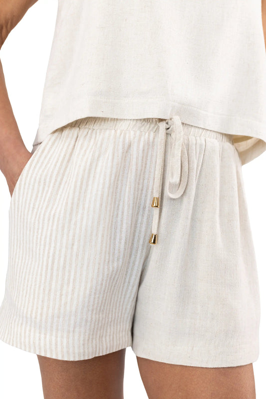 Women's Color Blocked Shorts