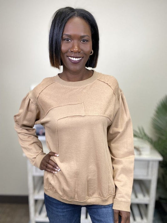 Feeling Breezy Women's Ribbed Long Sleeve Top *Final Sale*
