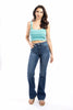 Cropping Up In Pictures Women's Ruffled Knit Crop Top *Final Sale*