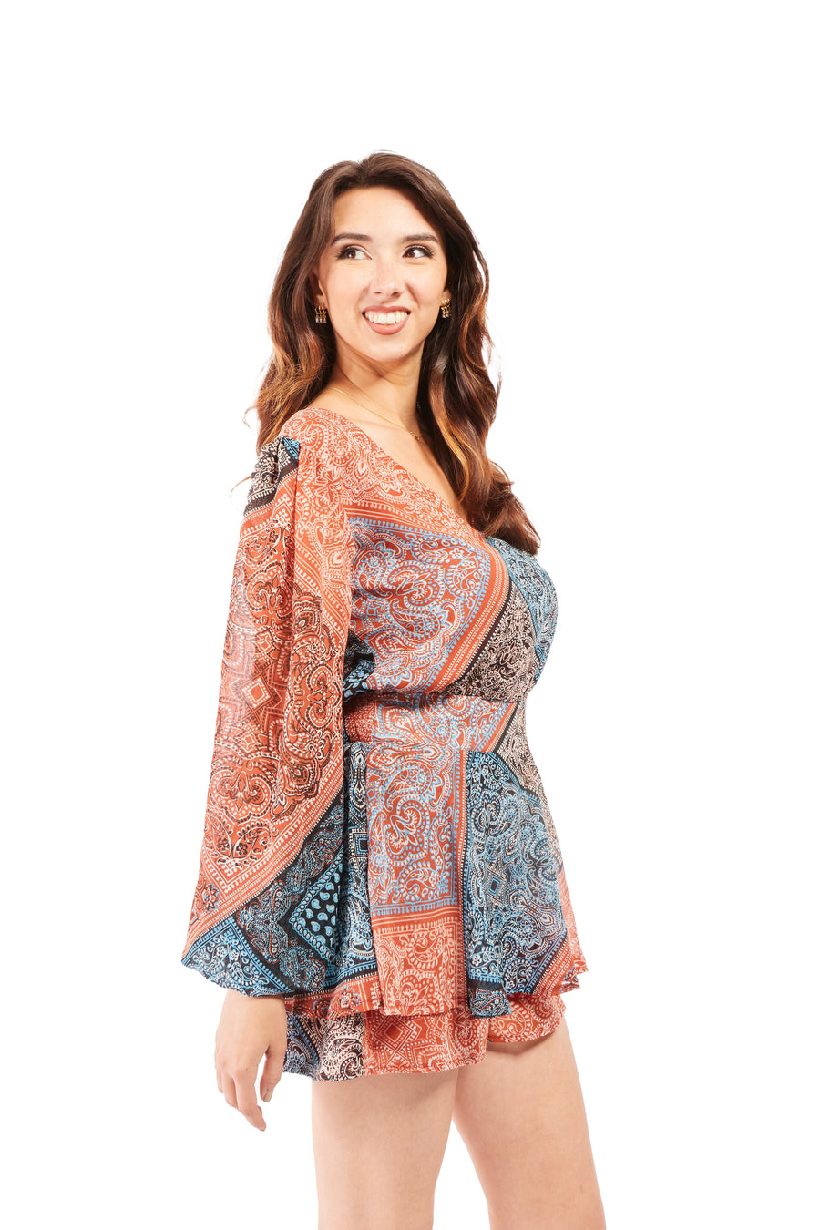 You Won't Forget Me Women's V-Neck Romper