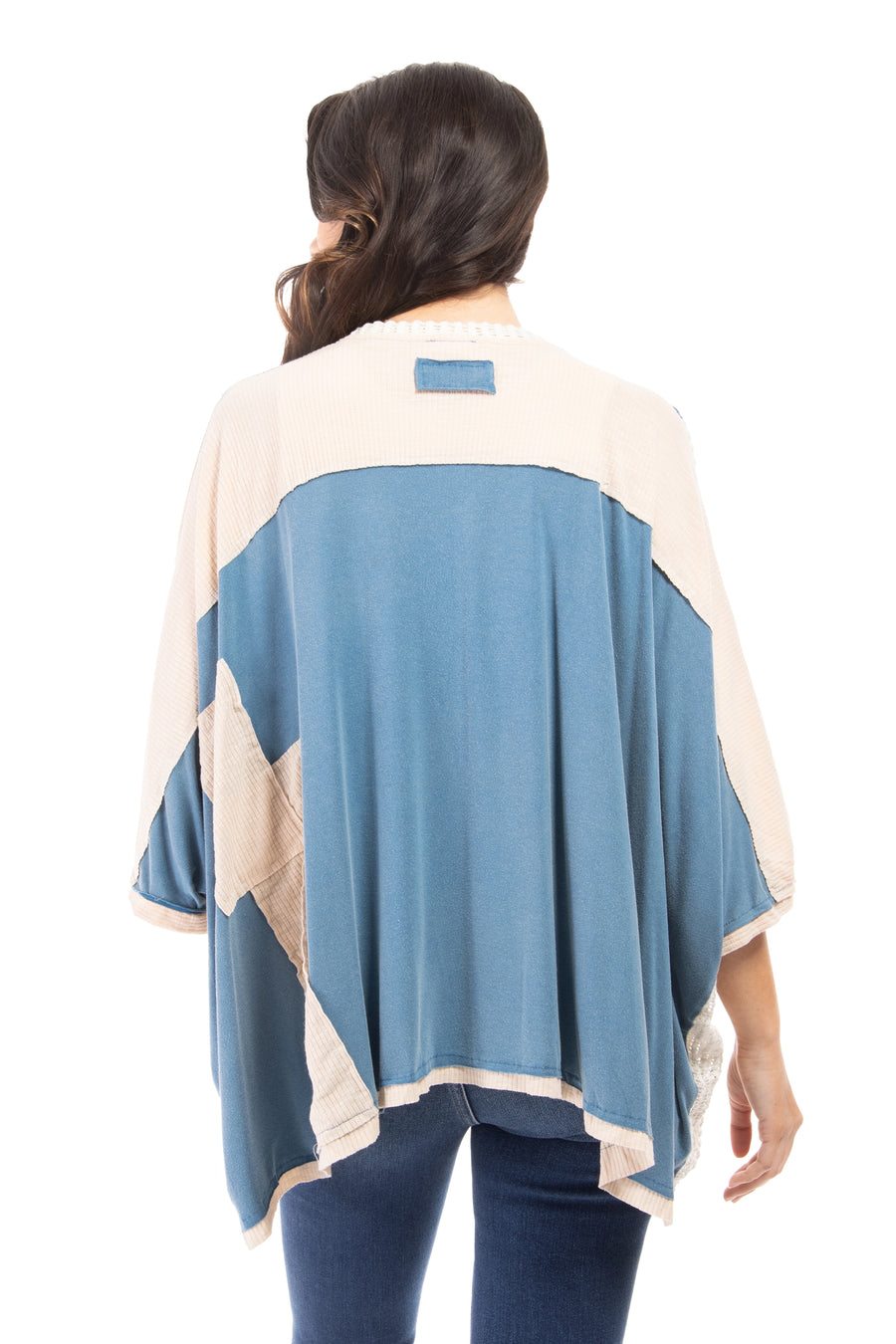 Anywhere You Go Women's Flowy Patchwork Top