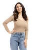 Look To The Stars Women's Layering Ribbed Long Sleeve Bodysuit * Final Sale*
