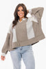 On Solid Ground Women's Frayed Oversized Long Sleeve Top * Final Sale*