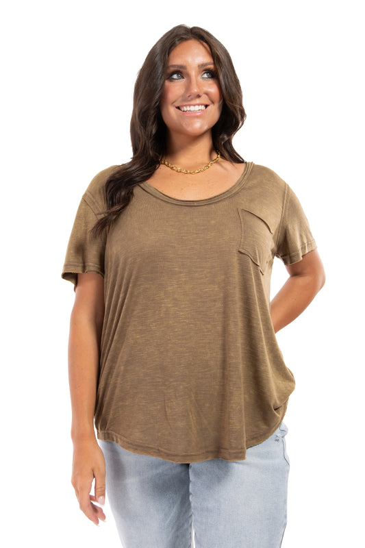 You Are The Change Women's Relaxed Fit Short Sleeve Top * Final Sale*