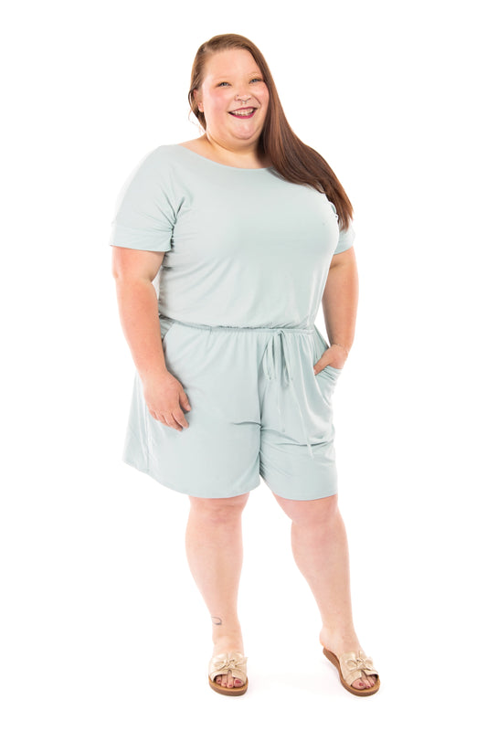 Romp All Day Women's Short Sleeve Romper *Final Sale*