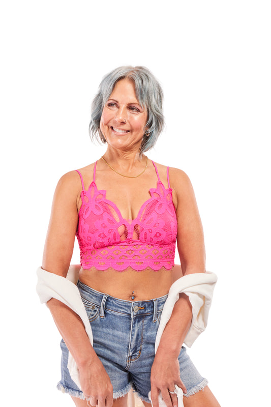 Crochet Lace Women's Bralette *Final Sale*
