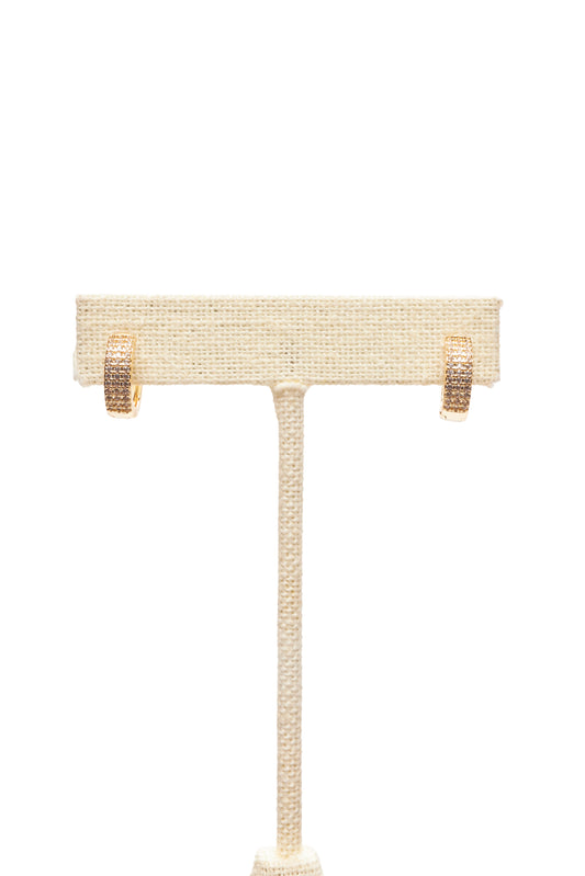 B.b. Lila Huggie Hugs Earrings