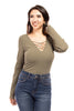 Love This Life Women's Ribbed Long Sleeve Bodysuit