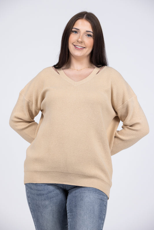 Her World Women's Knitted Sweater *Final Sale*