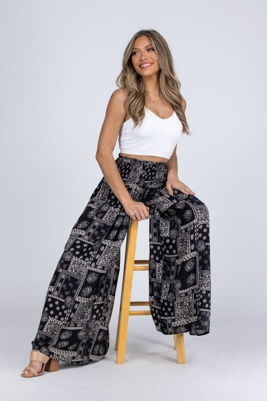 Having Fun Women's Wide Leg Pants