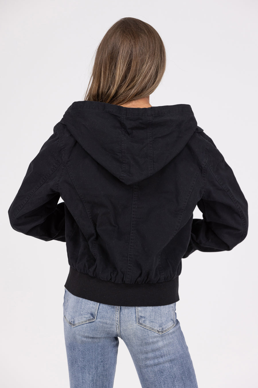 Bring Happiness Women's Full Zip Woven Jacket *Final Sale*