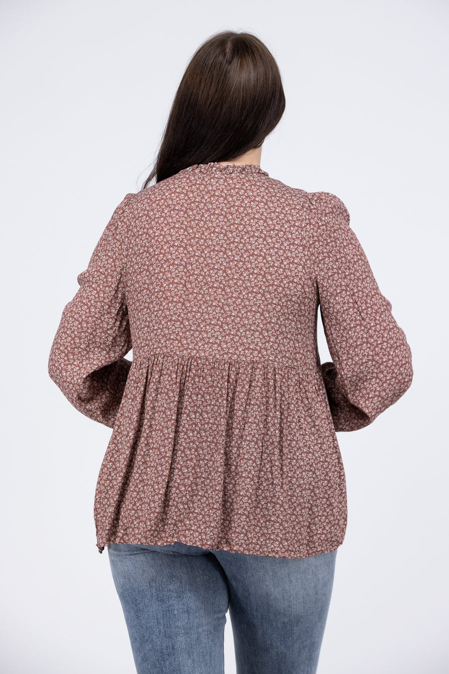 Do It Again Women's Ruffled Long Sleeve Top *Final Sale*